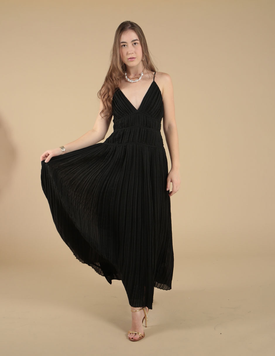 Vestido largo casual para mujer