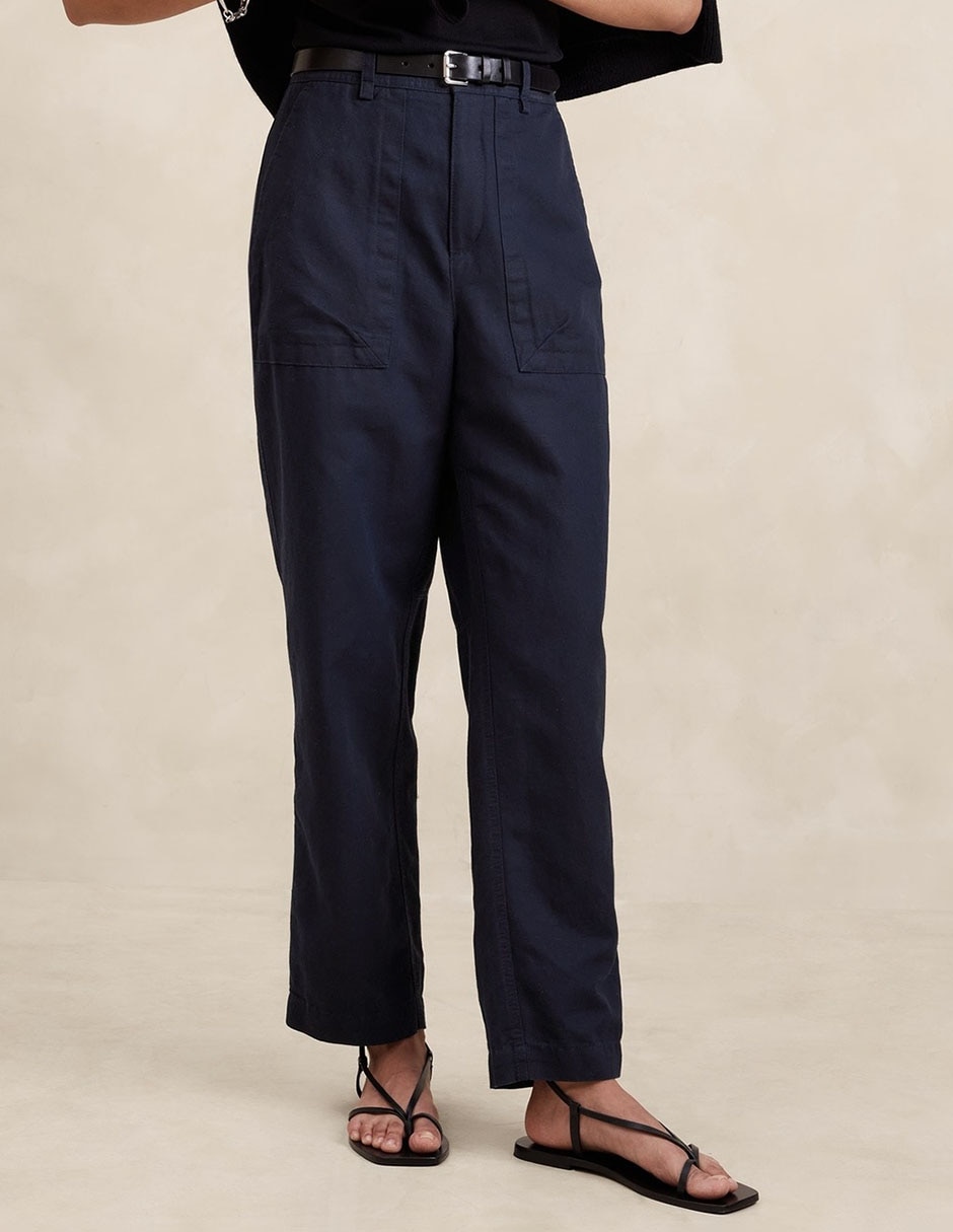 Pantalón de vestir straight para mujer