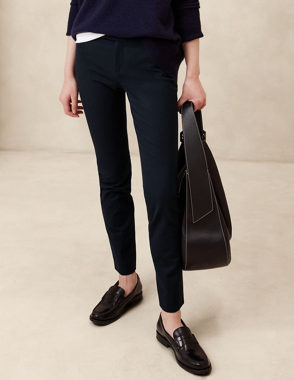 Pantalón capri skinny para mujer