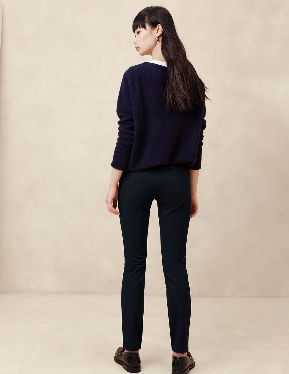 Pantalón capri skinny para mujer