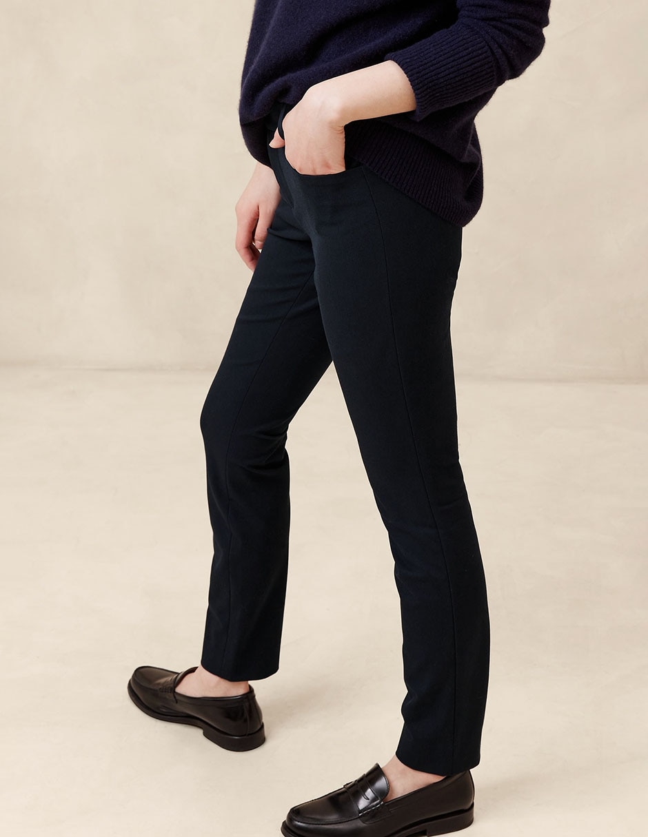 Pantalón capri skinny para mujer