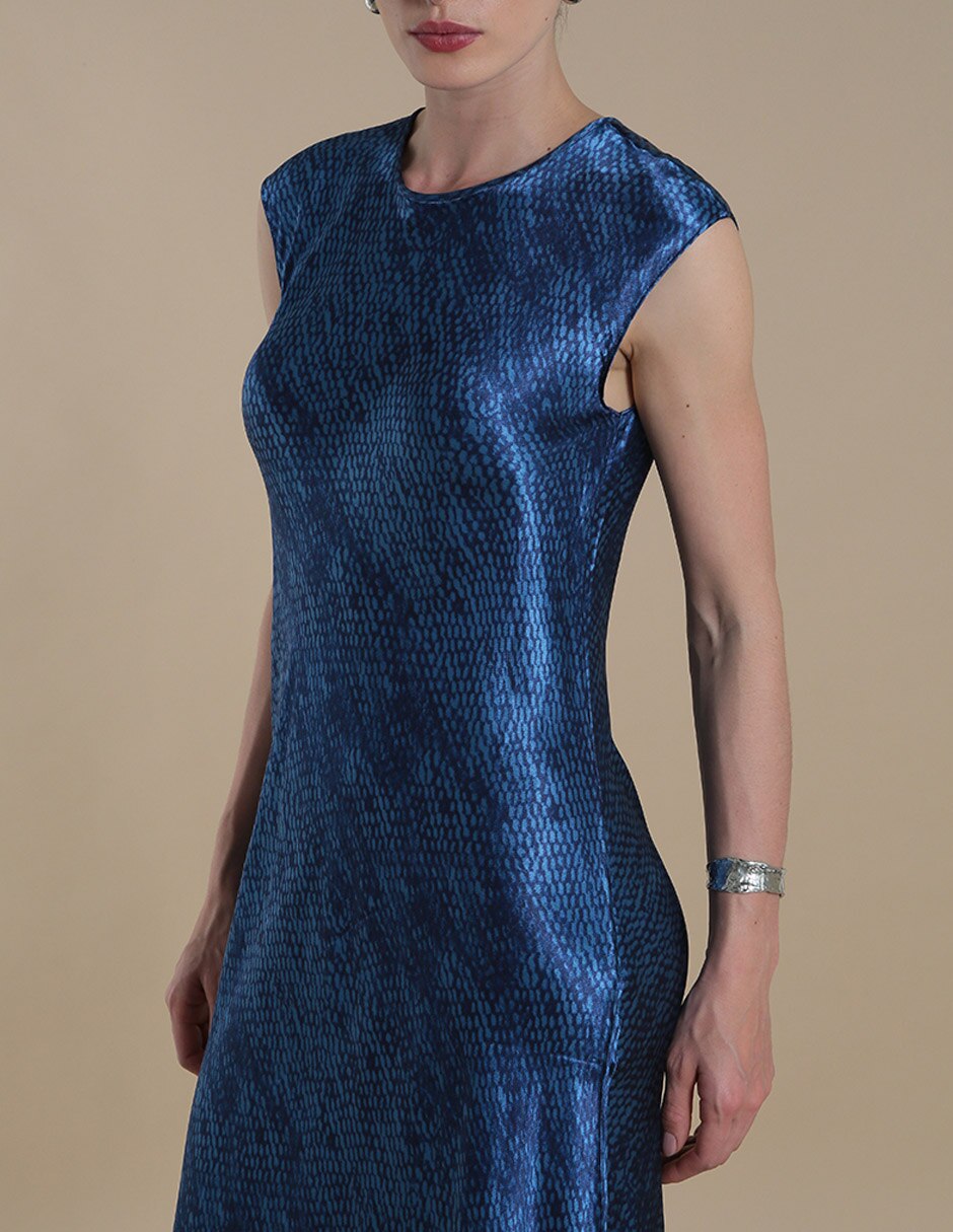 Vestido midi formal para mujer