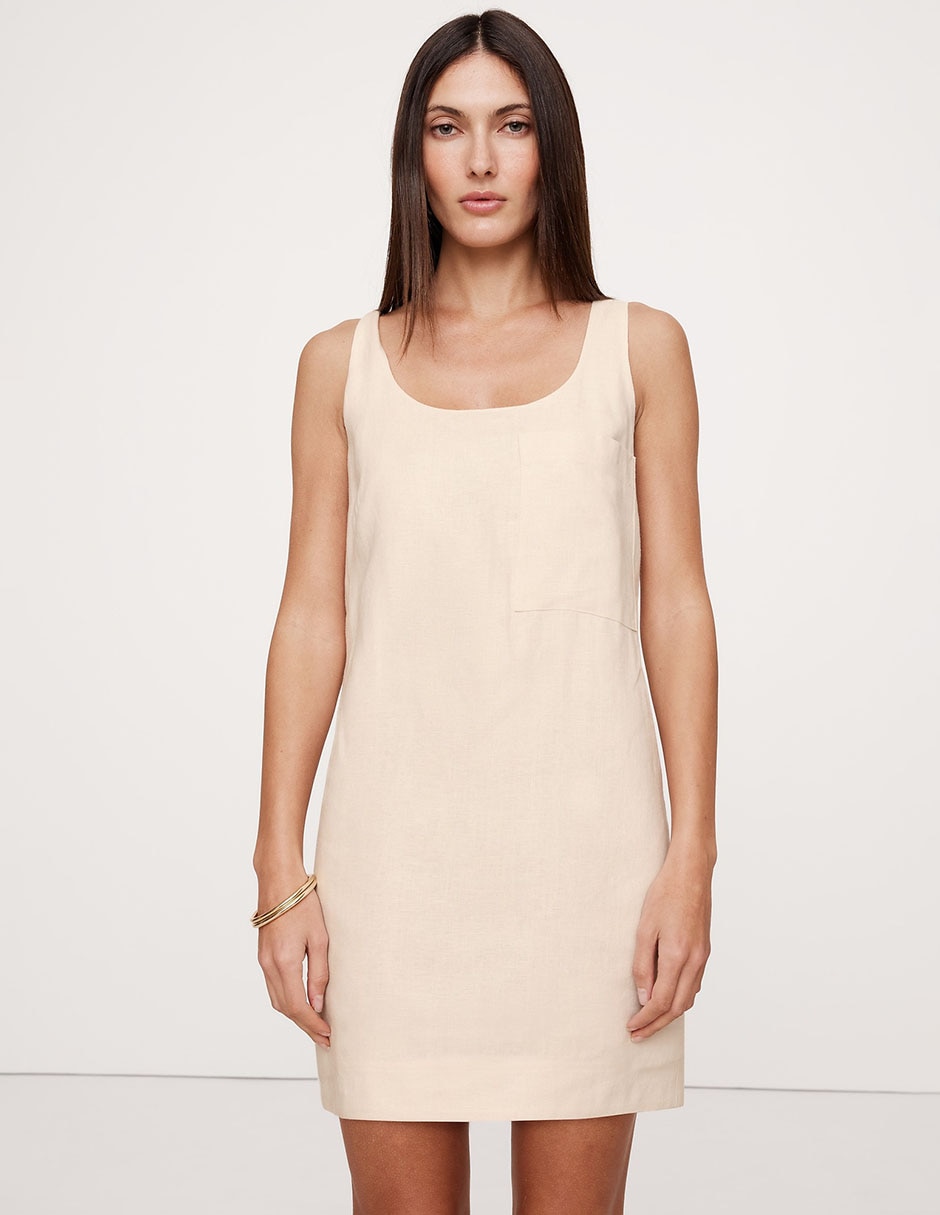 Vestido corto casual para mujer