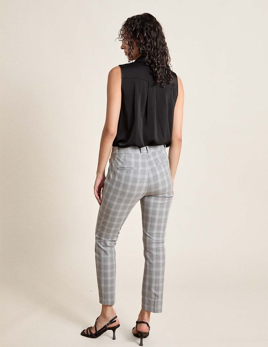Pantalón de vestir slim para mujer 2