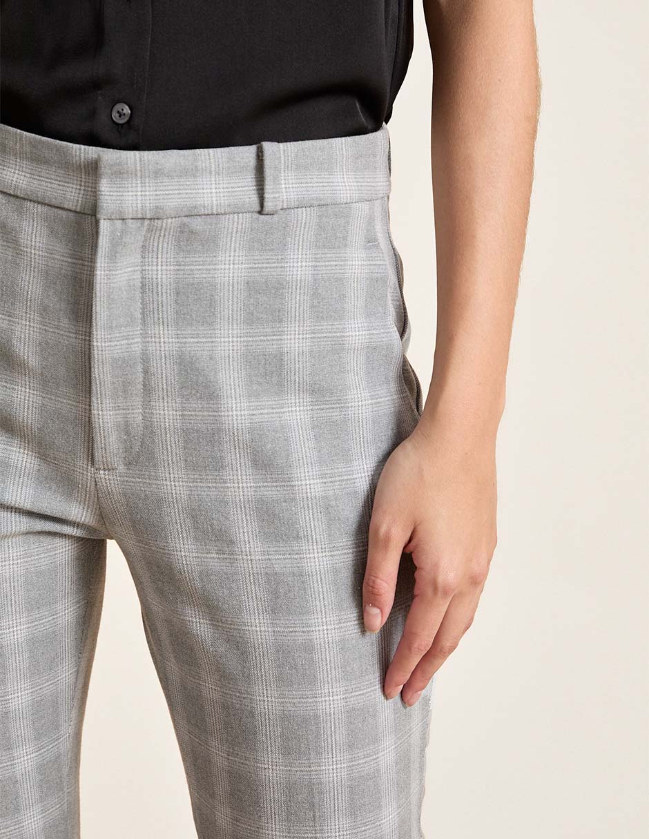 Pantalón de vestir slim para mujer 4