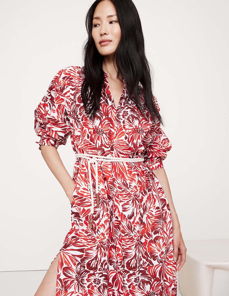 Vestido crop casual para mujer