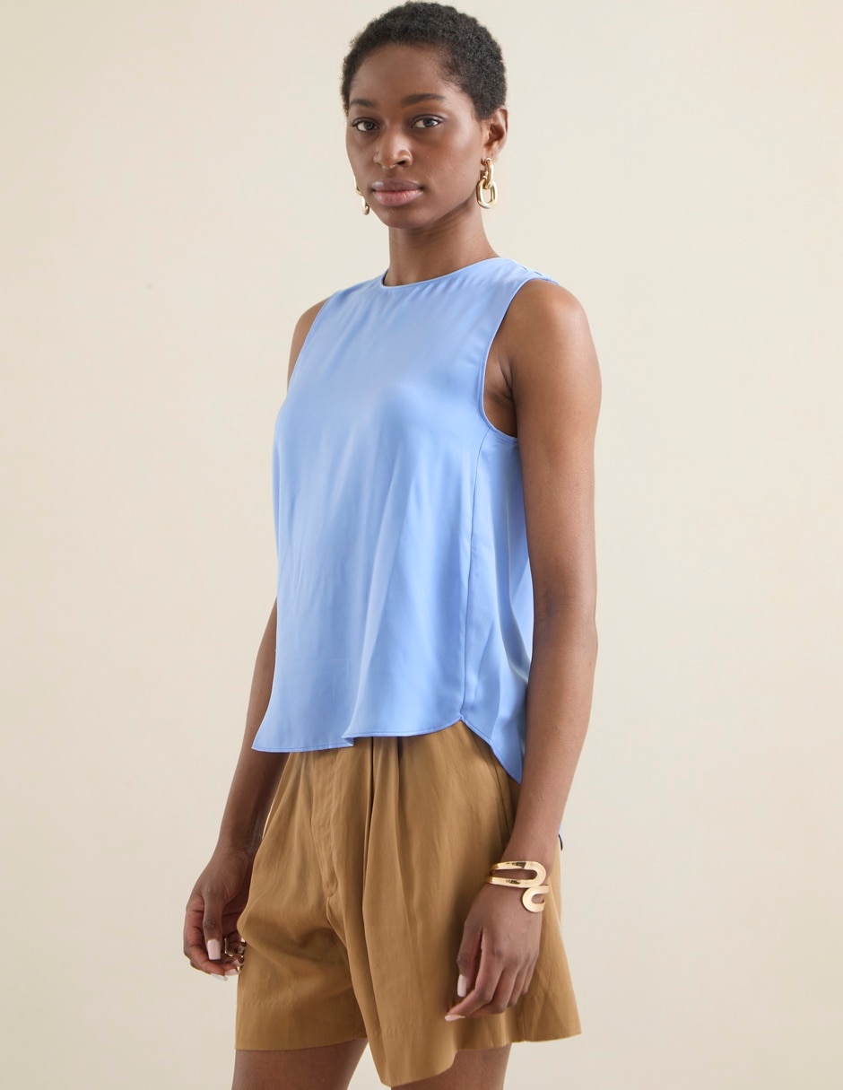 Blusa sin manga para mujer Blusa sin manga para mujer