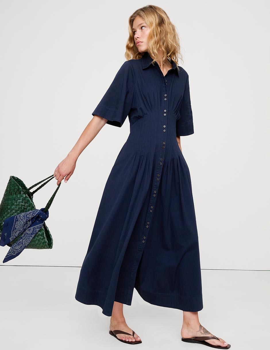Vestido crop casual para mujer