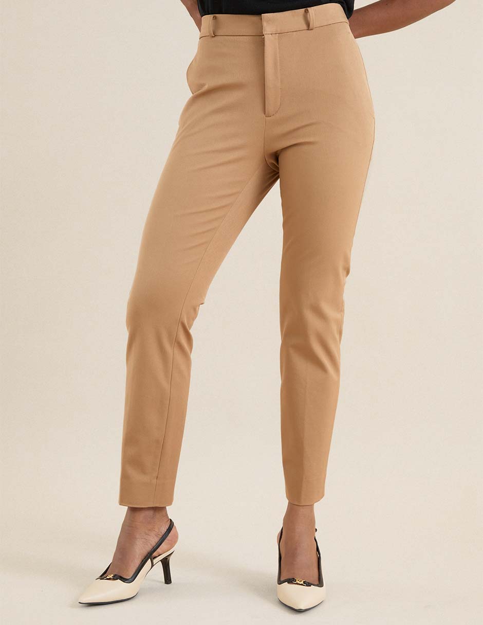 Pantalón de vestir slim para mujer