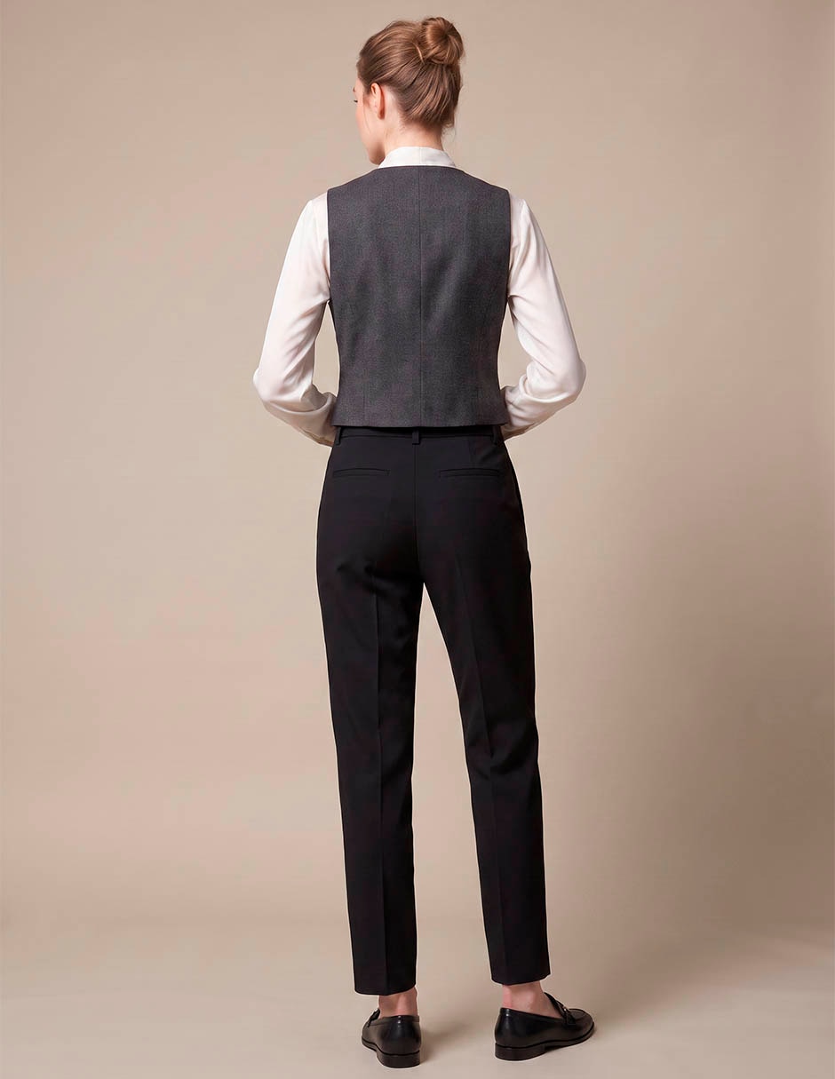 Pantalón de vestir Straight para mujer 2