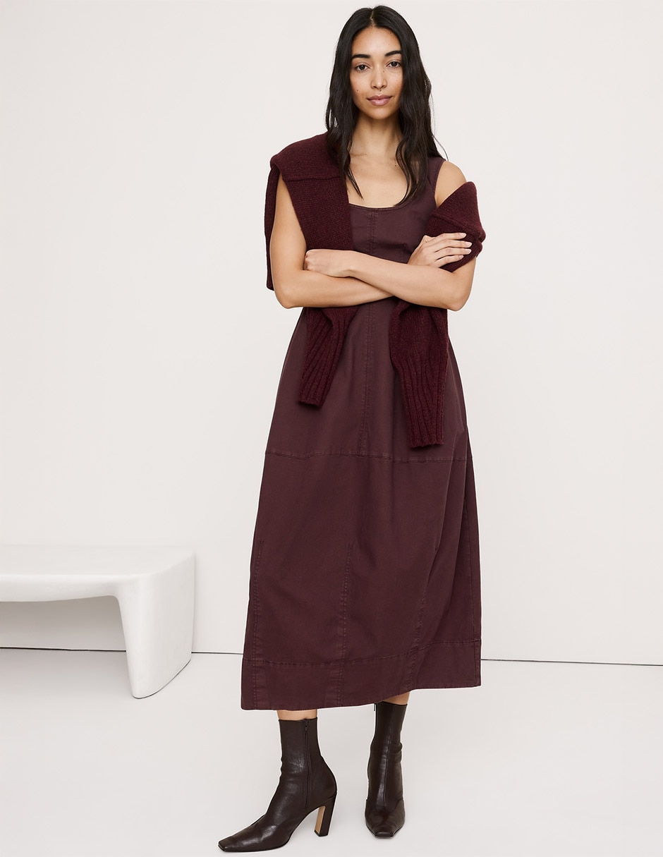 Vestido crop casual para mujer