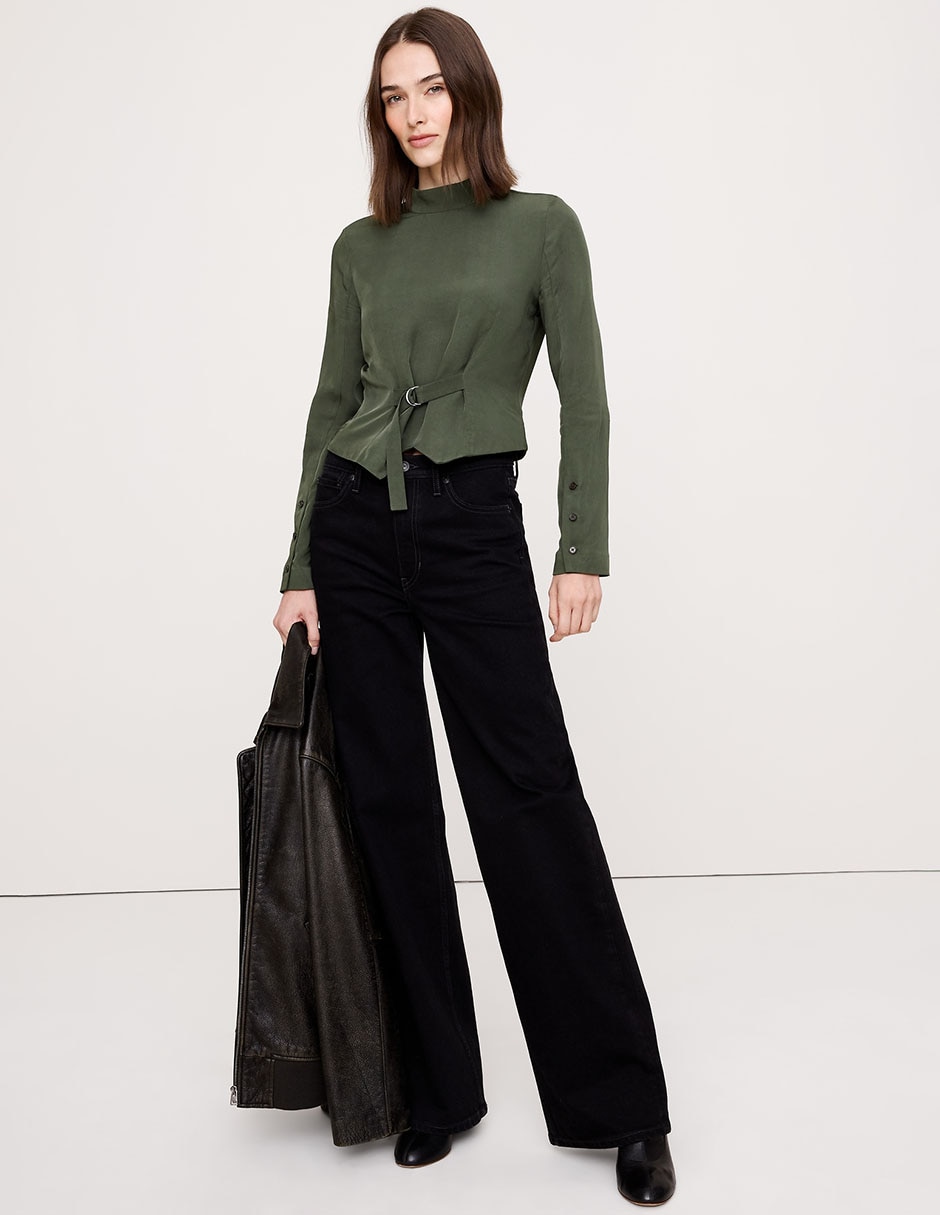 Blusa manga larga para mujer Blusa manga larga para mujer