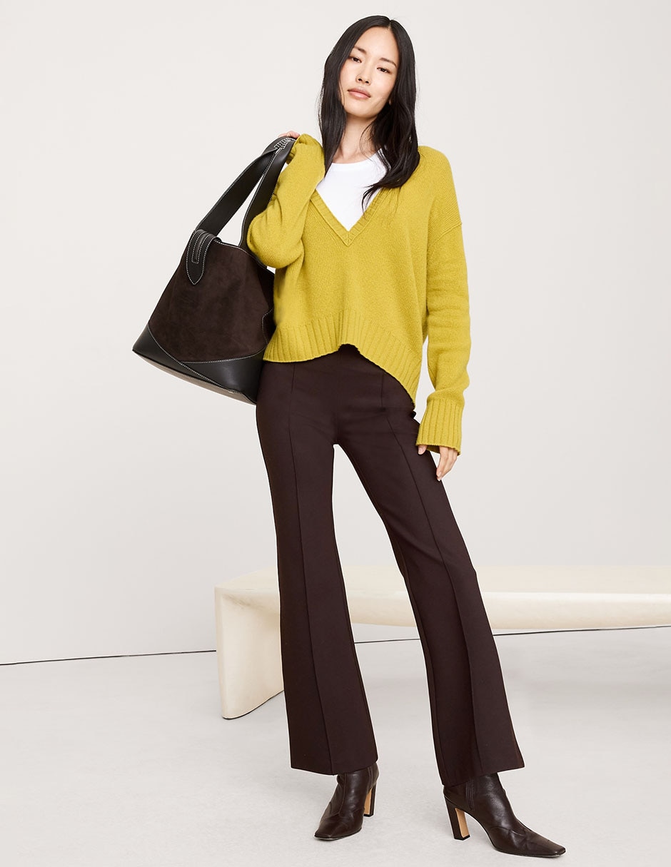 Pantalón flare para mujer