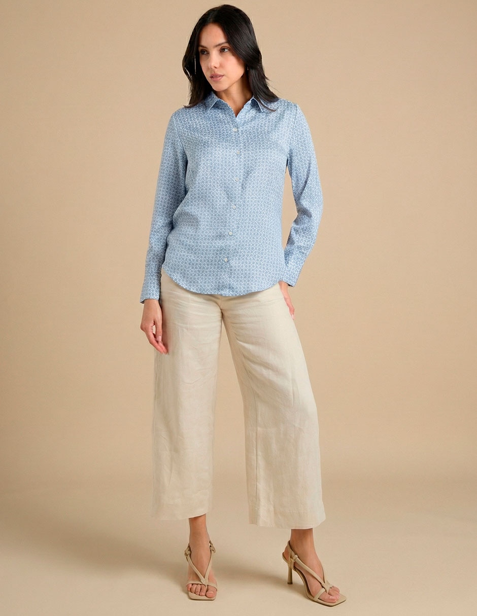 Camisa manga larga para mujer