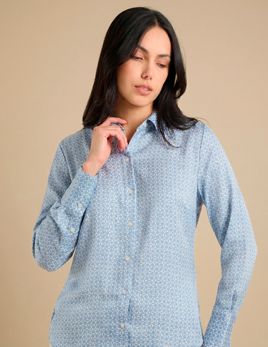 Camisa manga larga para mujer