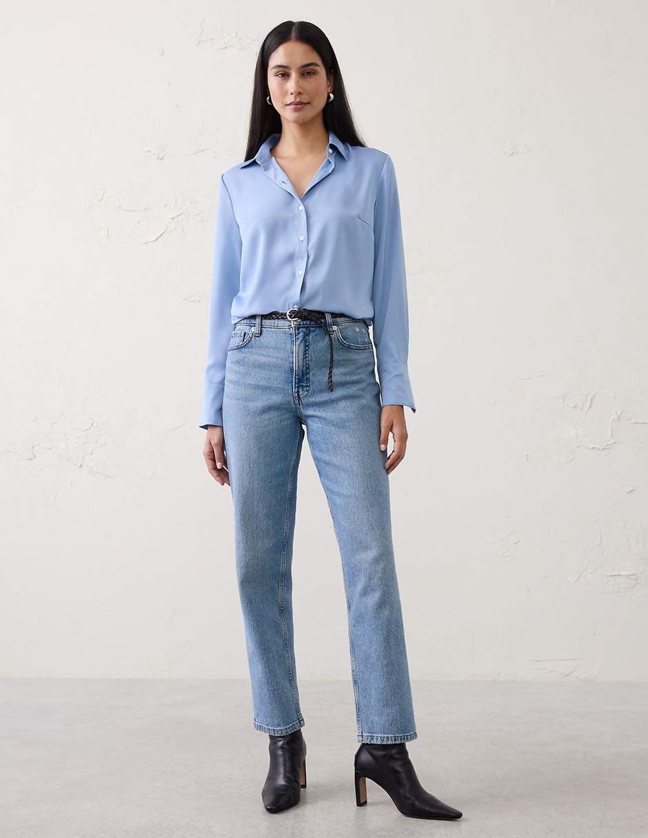 Camisa manga larga para mujer Camisa manga larga para mujer