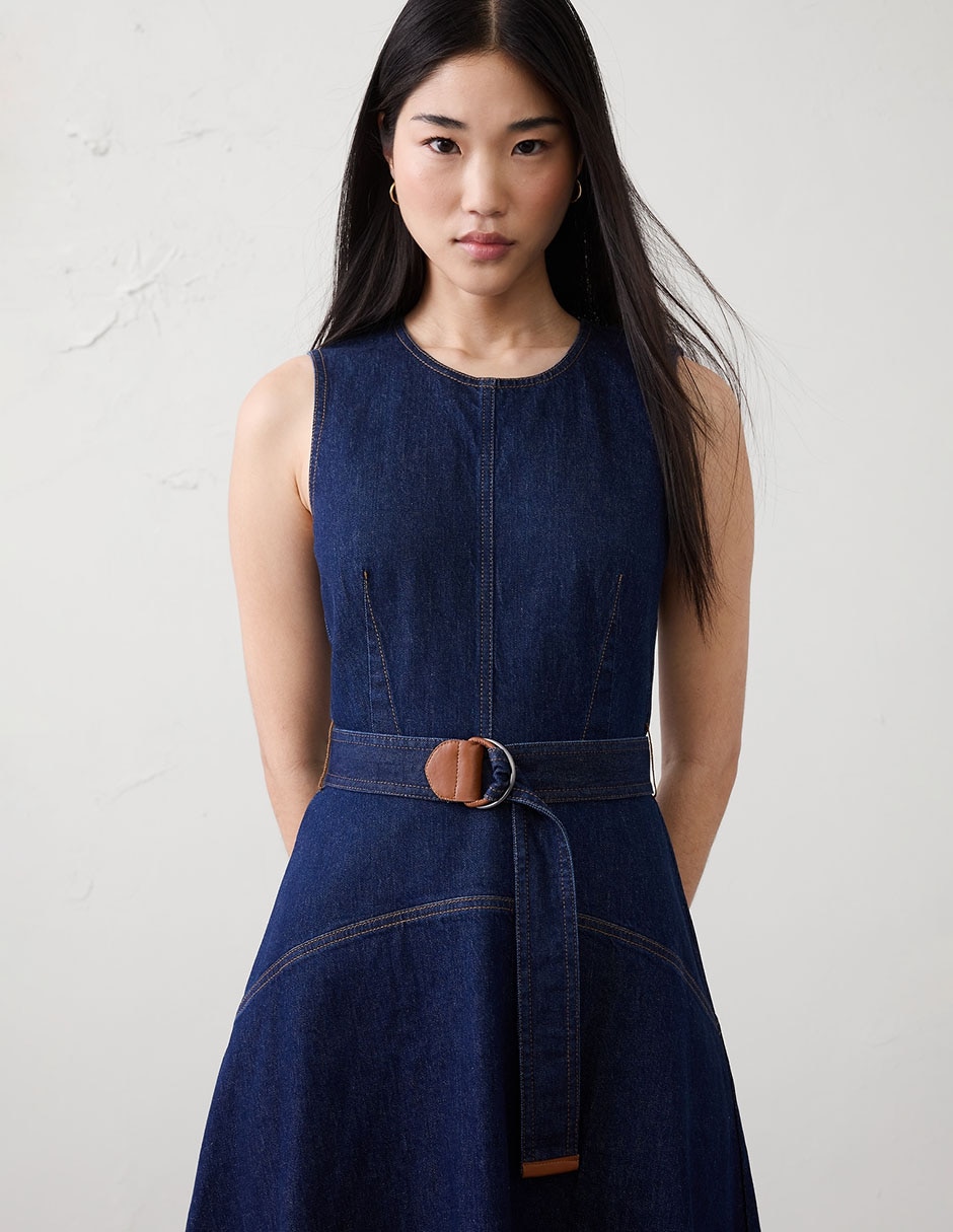 Vestido 3/4 casual para mujer