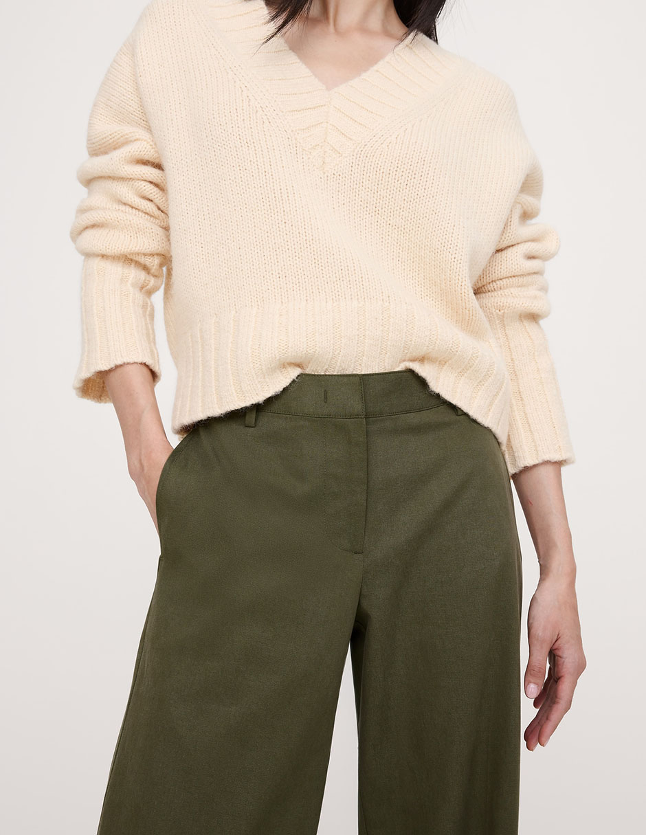 Pantalón wide leg para mujer 4