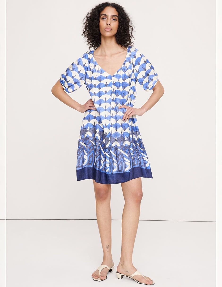 Vestido corto casual para mujer
