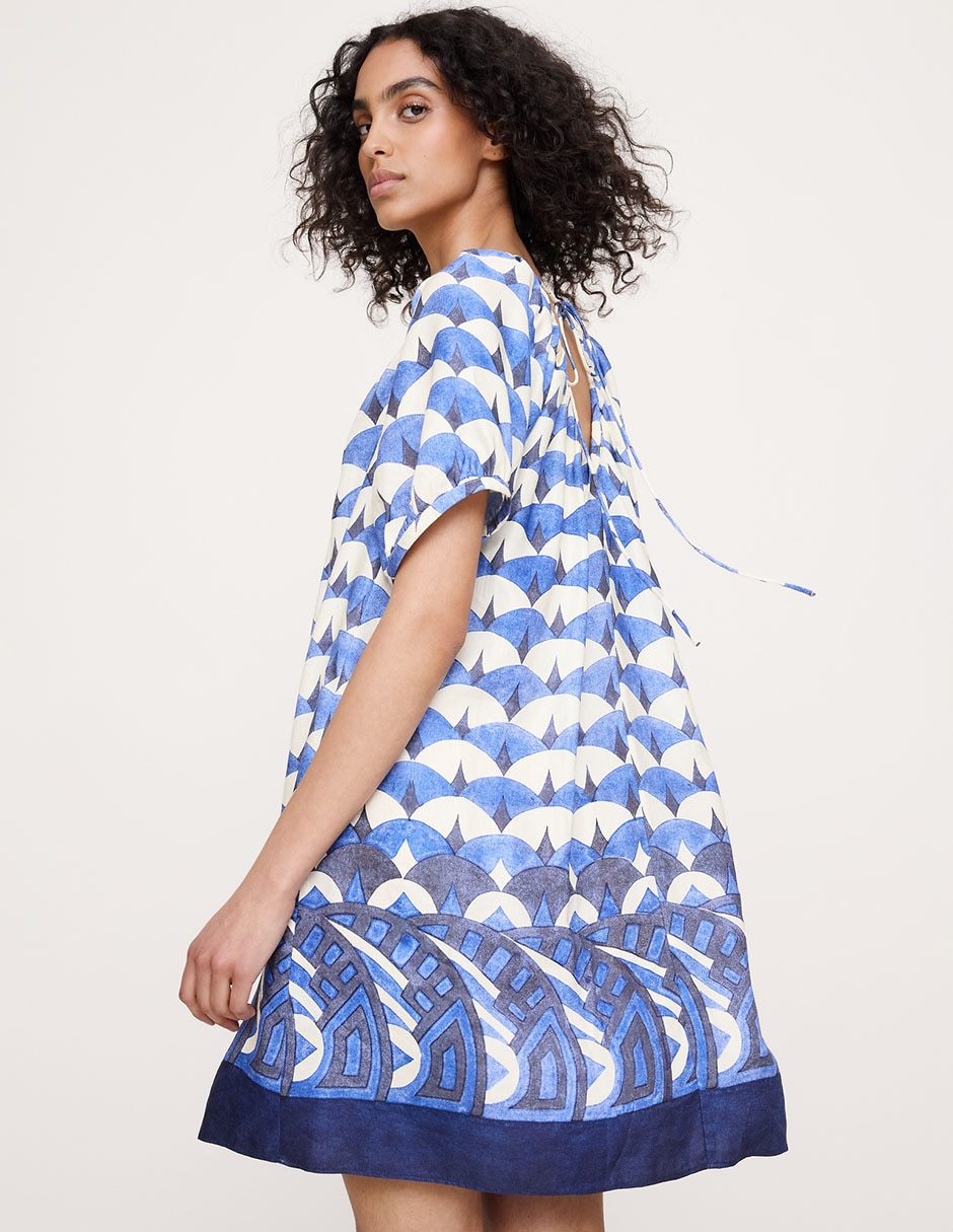 Vestido corto casual para mujer