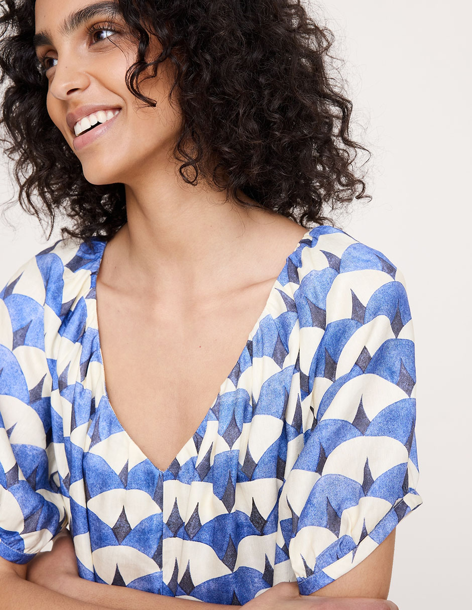 Vestido corto casual para mujer
