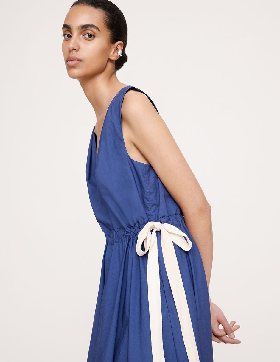 Vestido midi casual para mujer