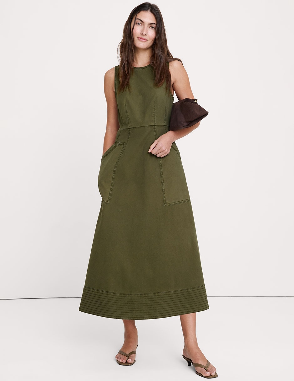 Vestido largo casual para mujer 1