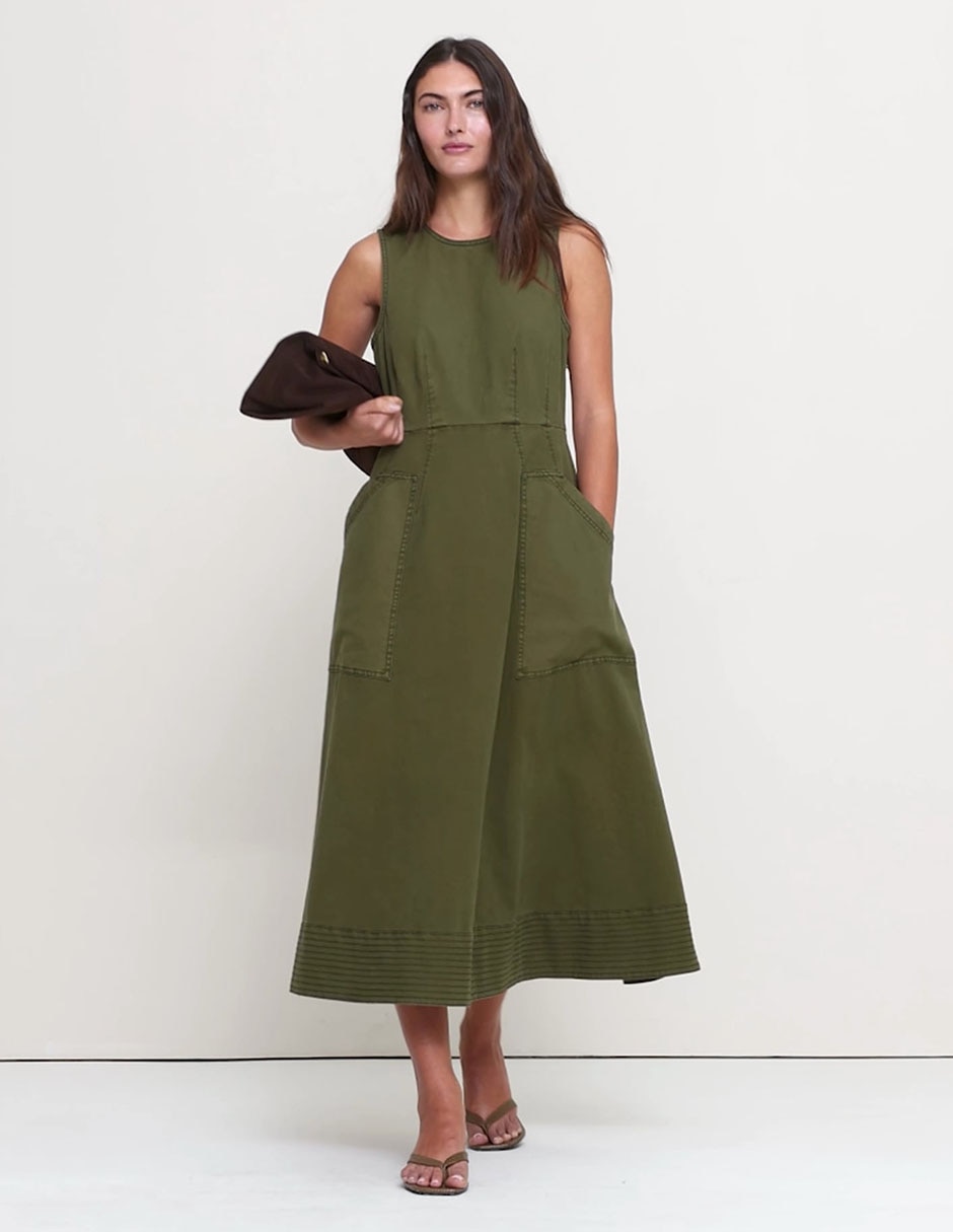 Vestido largo casual para mujer 4