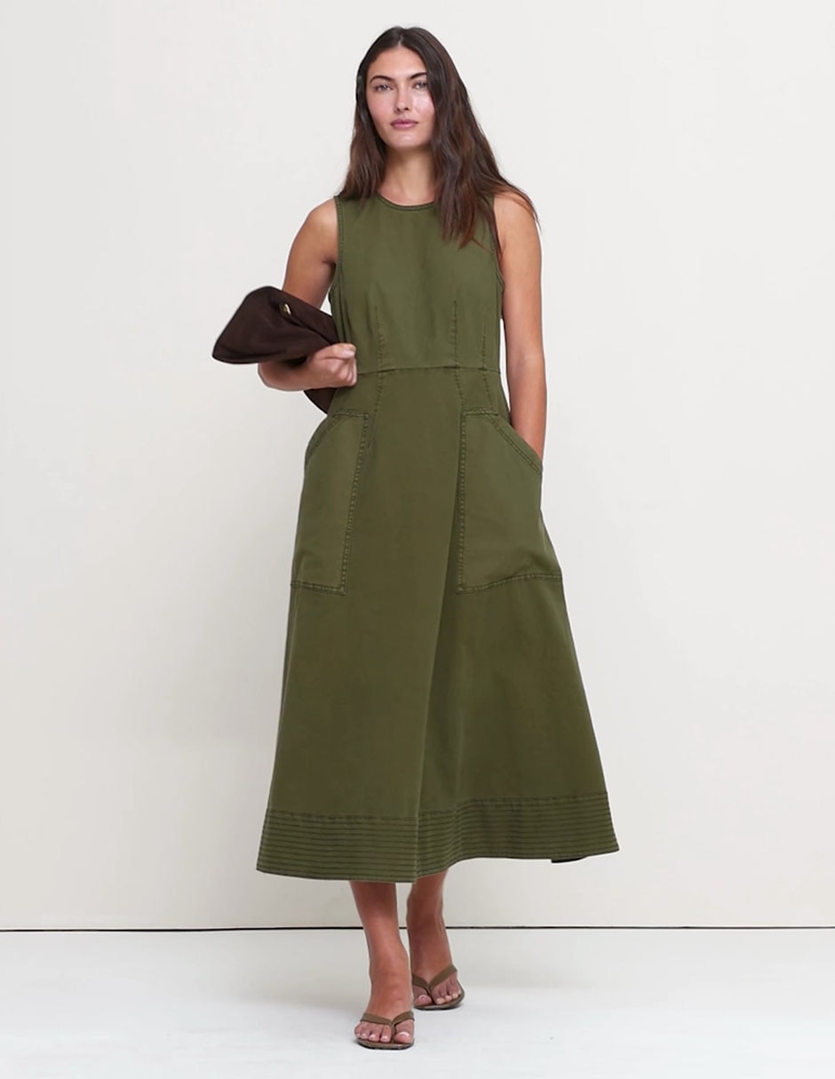 Vestido largo casual para mujer 5