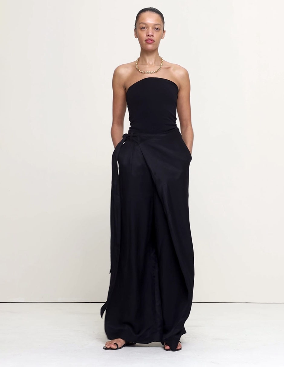 Pantalón relaxed wide leg para mujer 5