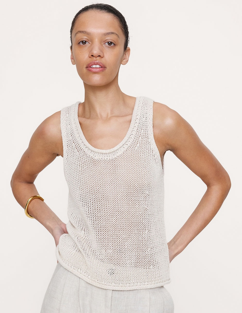 Suéter cuello redondo para mujer Suéter cuello redondo para mujer