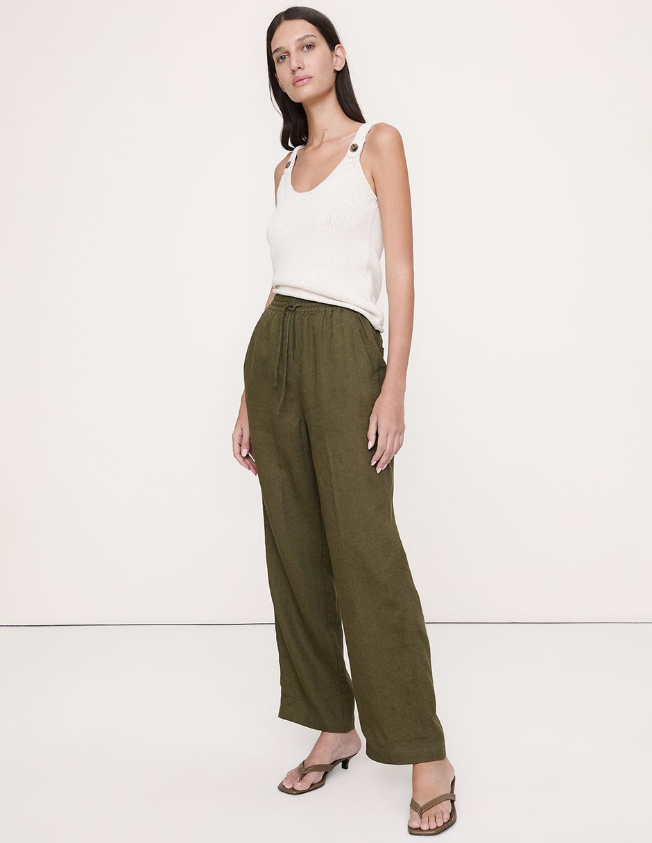 Pantalón relaxed straight para mujer Pantalón relaxed straight para mujer