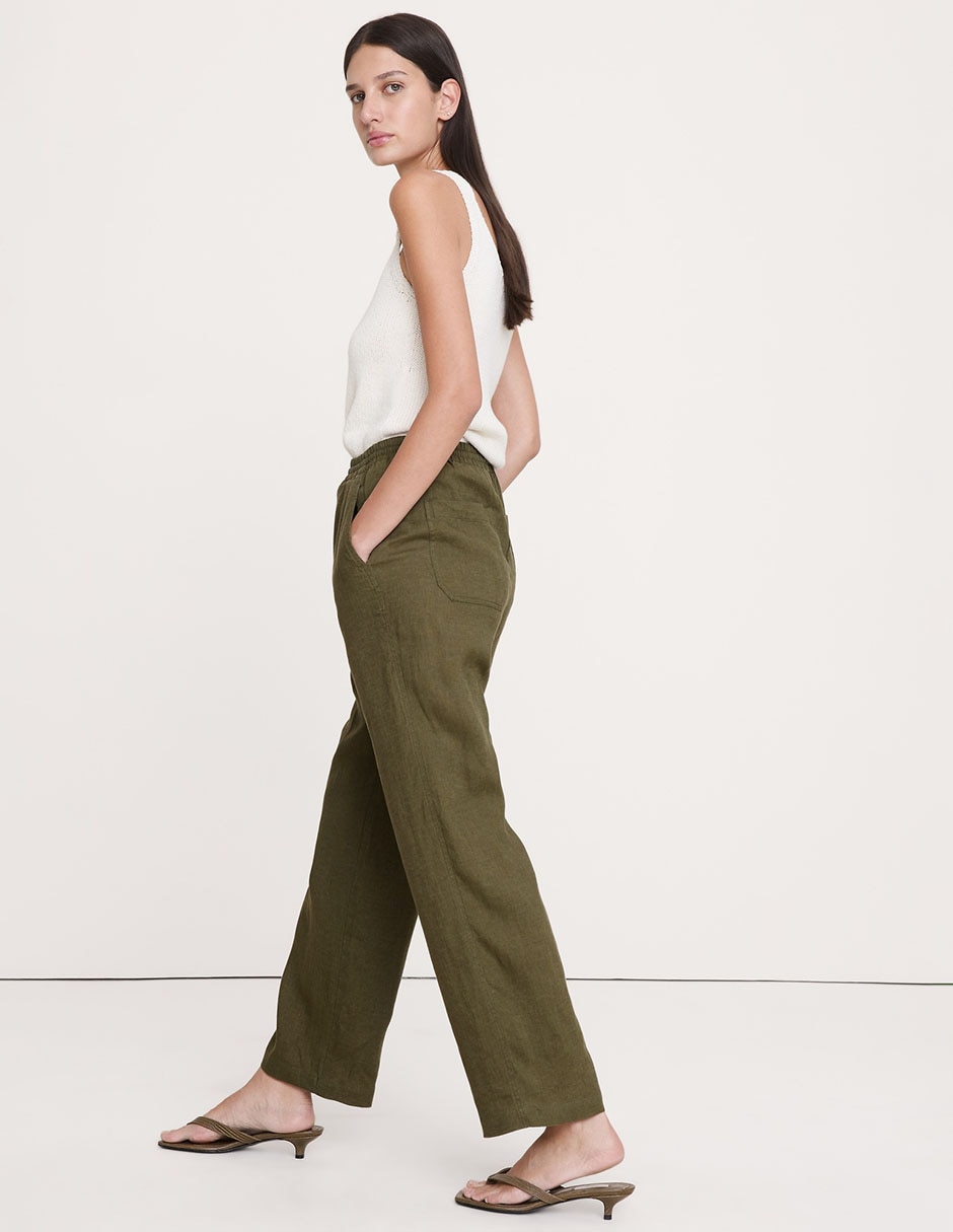 Pantalón straight para mujer 2