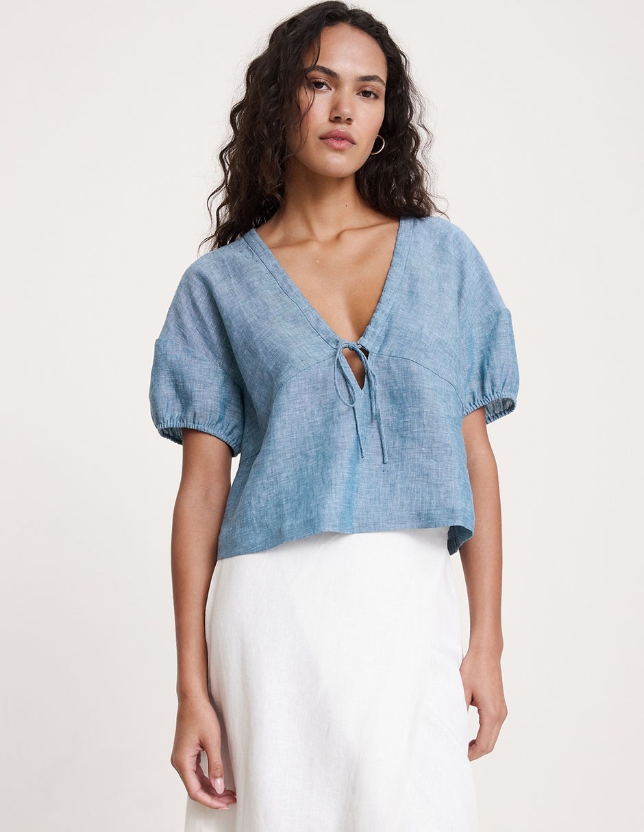 Blusa manga corta para mujer Blusa manga corta para mujer