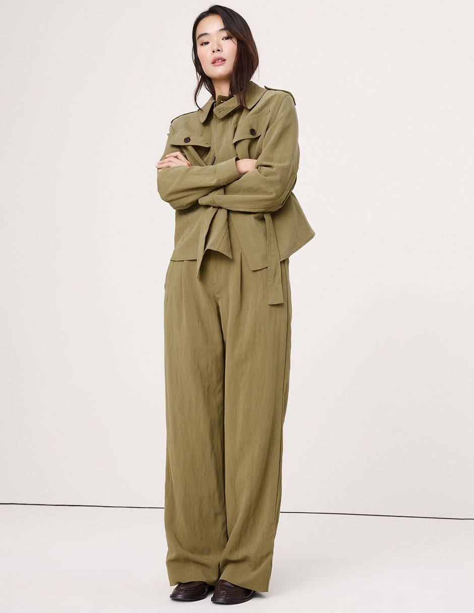 Pantalón relajado para mujer