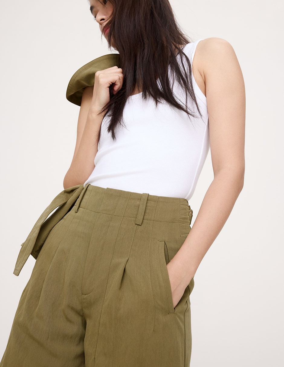 Pantalón relajado para mujer