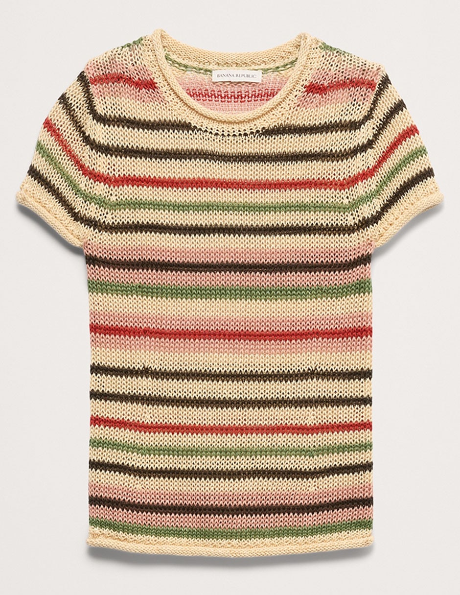 Suéter cuello redondo para mujer 3
