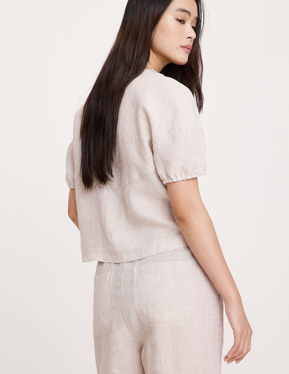 Blusa manga corta para mujer 2