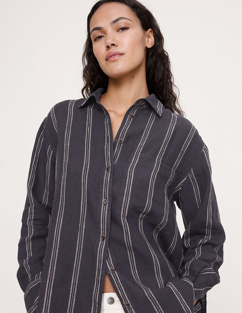 Camisa manga larga para mujer