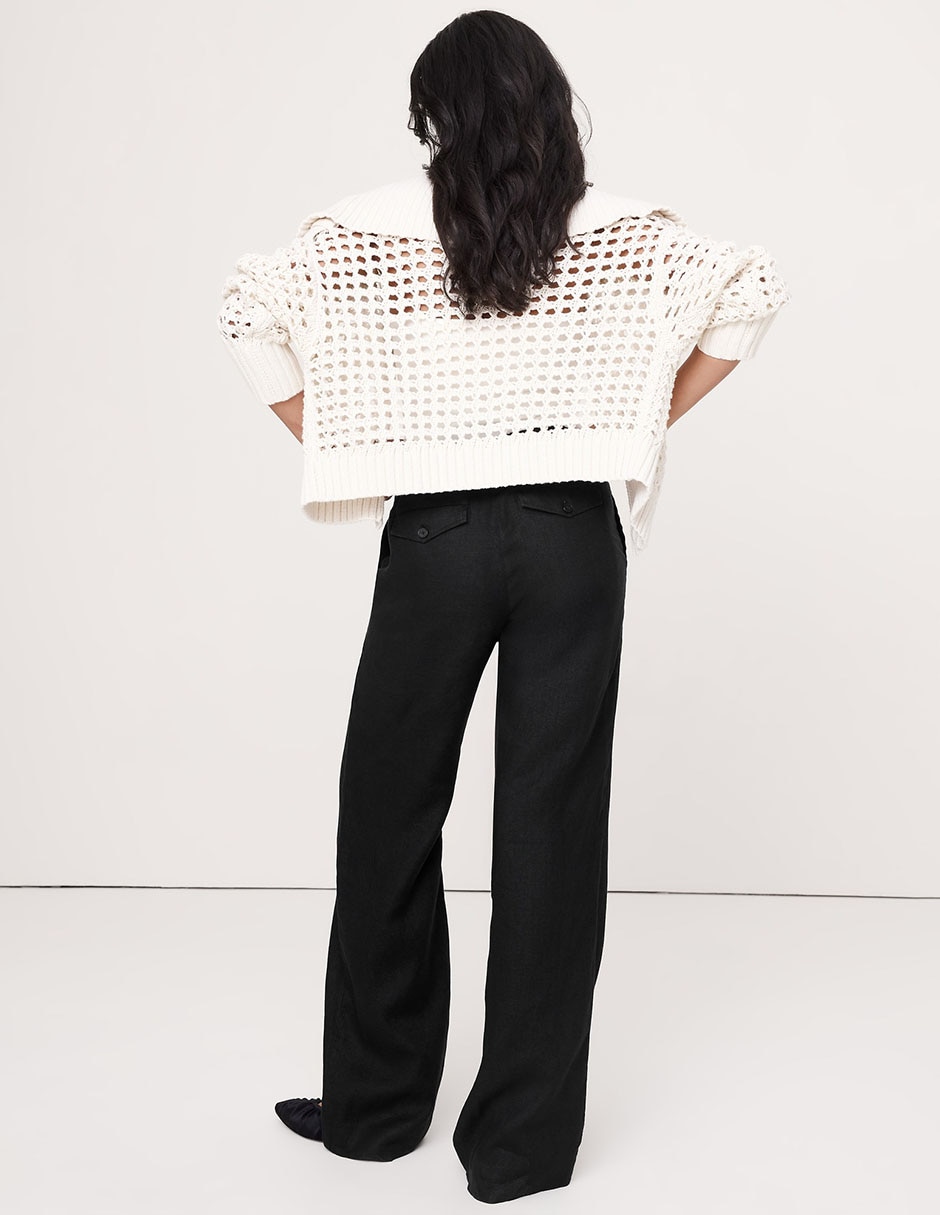 Pantalón relaxed amplio para mujer 5