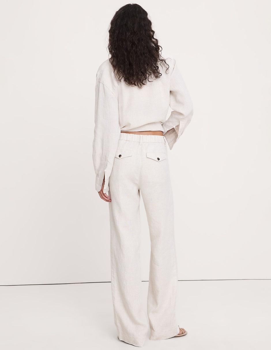 Pantalón relaxed amplio para mujer