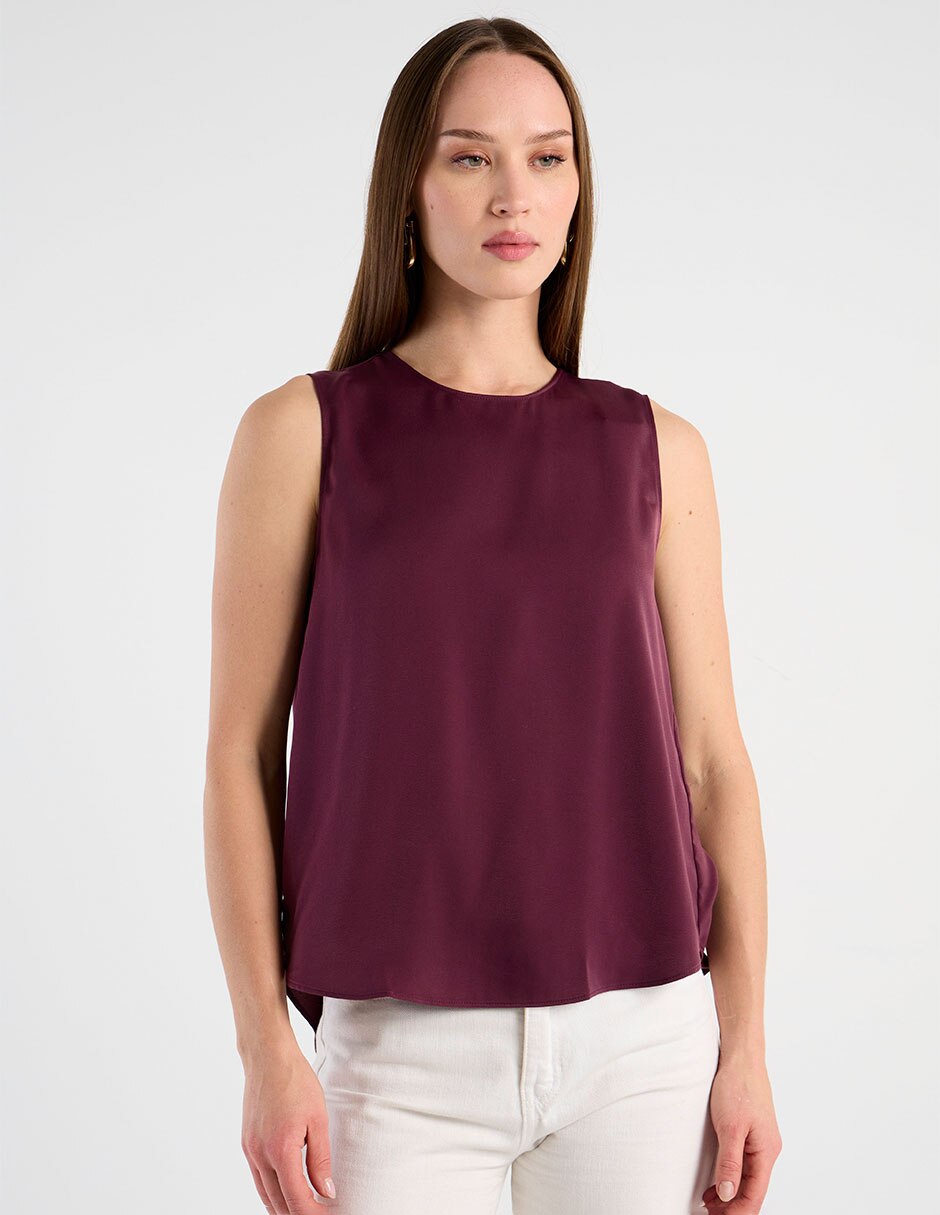 Blusa sin manga para mujer Blusa sin manga para mujer