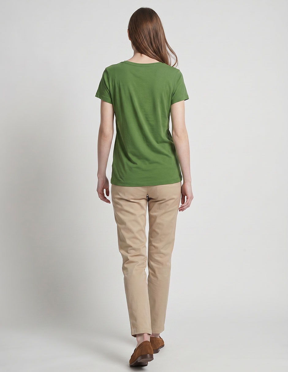 PLAYERA BANANA 760918A REGULAR NO APLIC