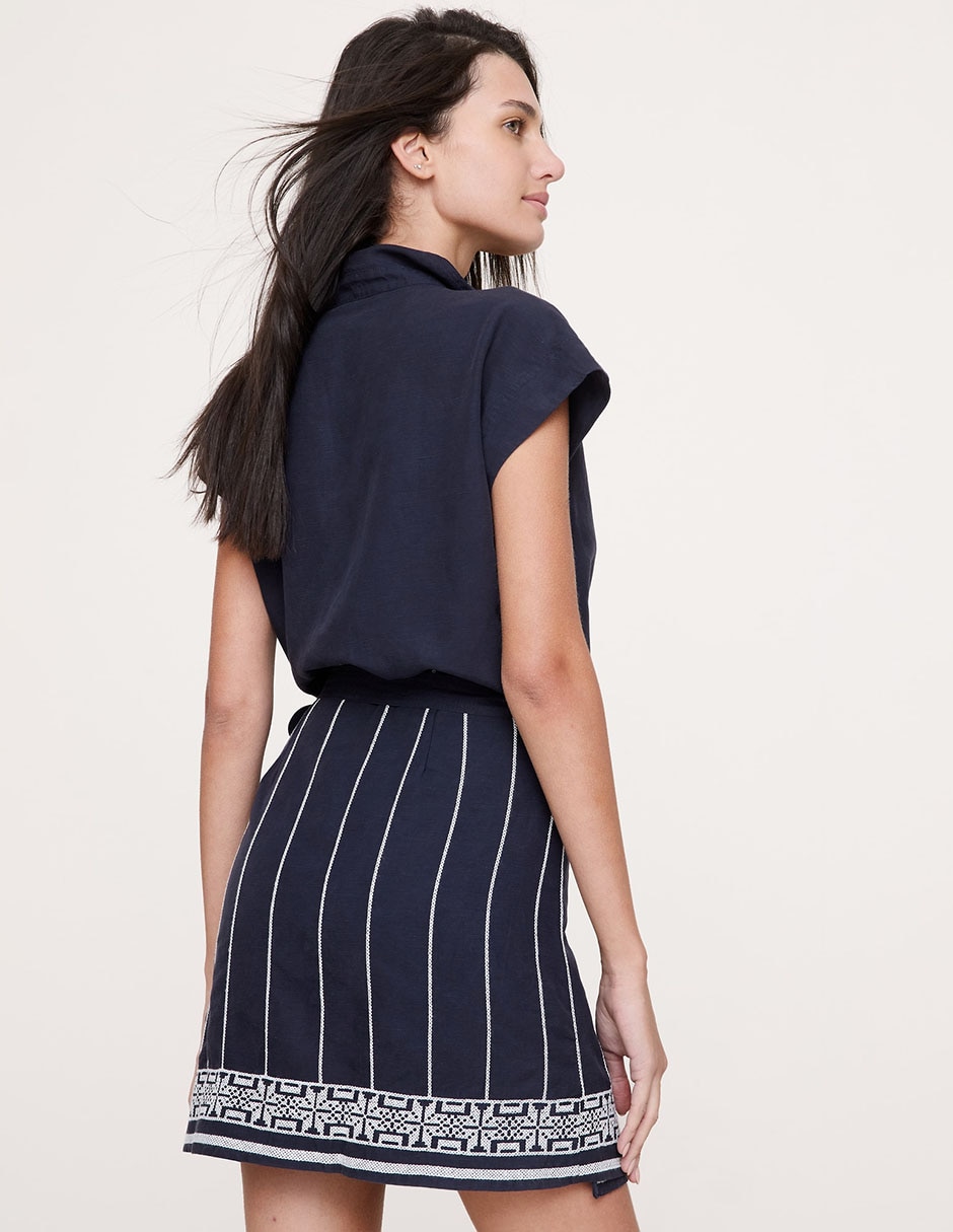 Vestido corto casual para mujer