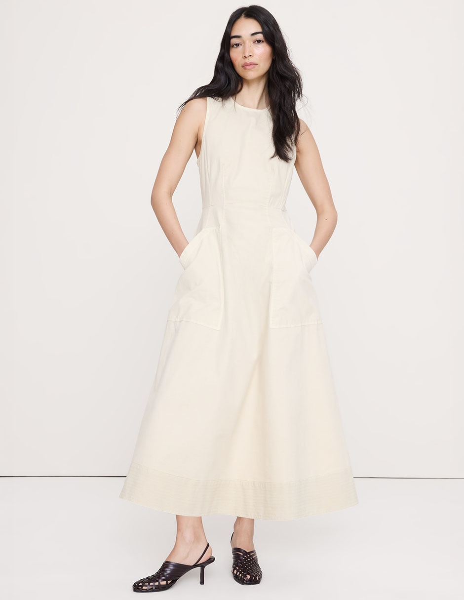Vestido largo casual para mujer