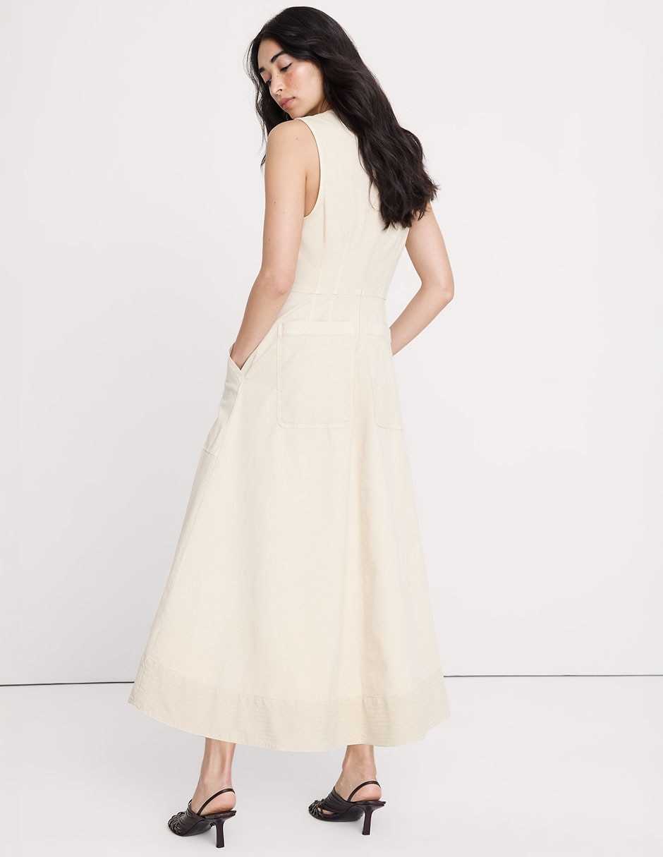 Vestido largo casual para mujer