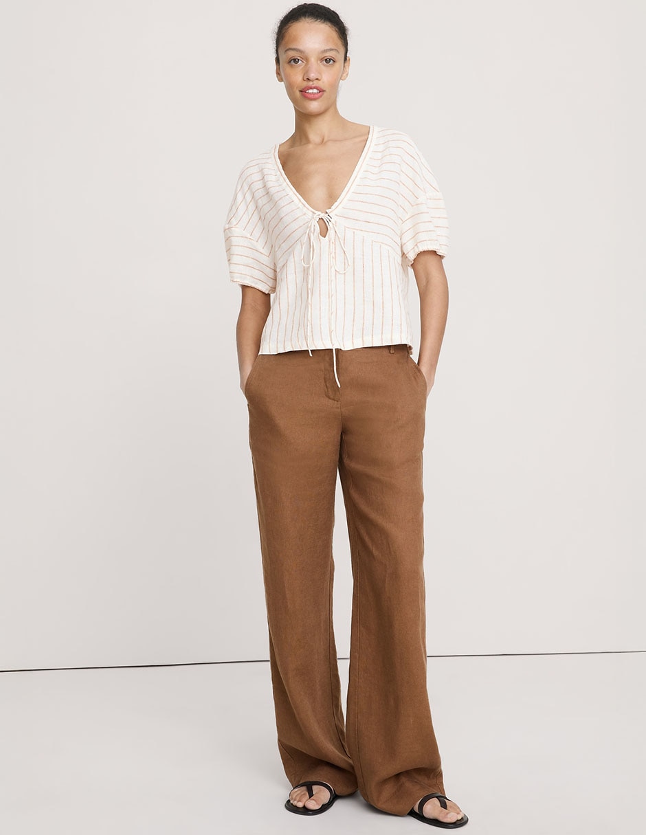 Blusa manga corta para mujer 1
