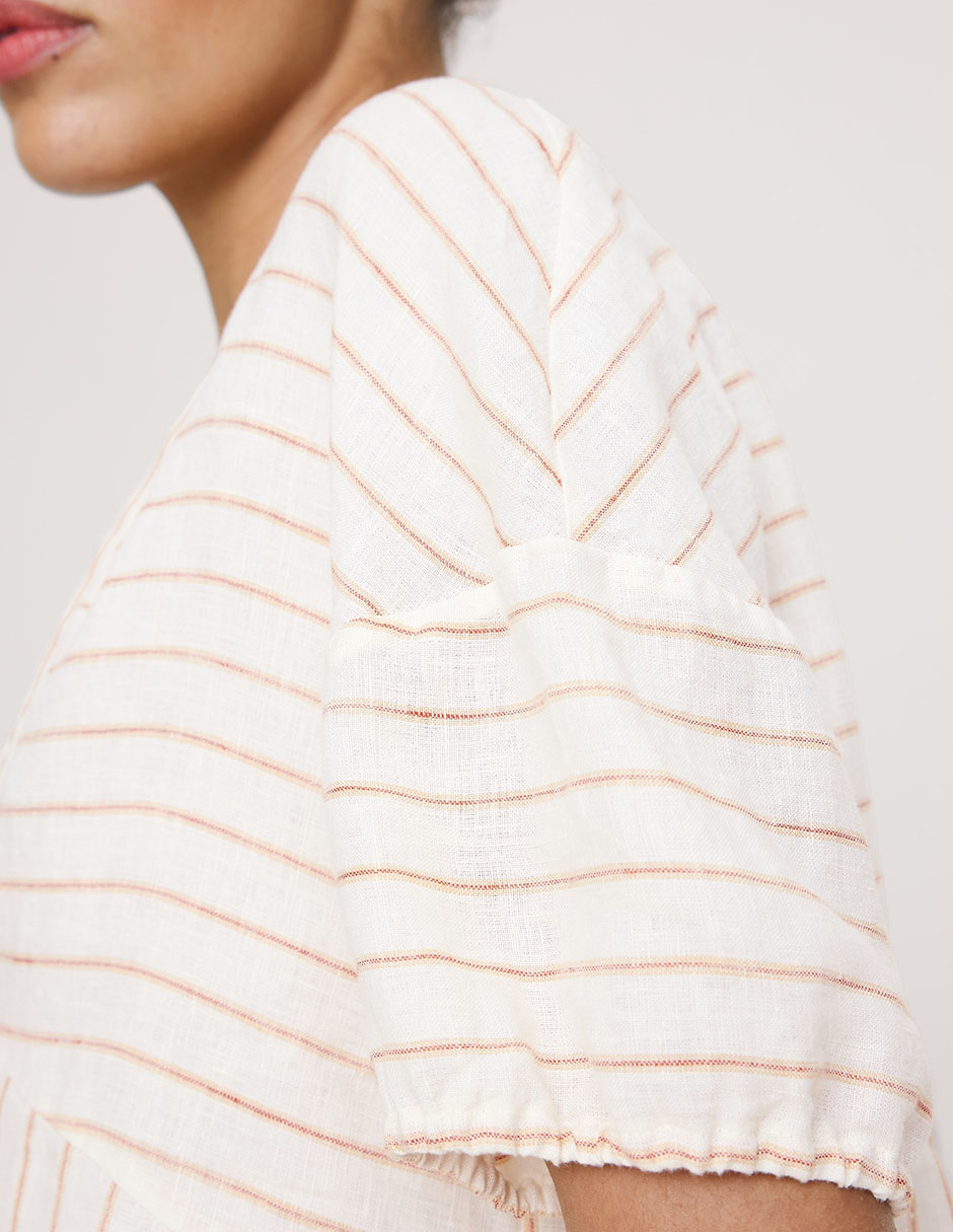 Blusa manga corta para mujer