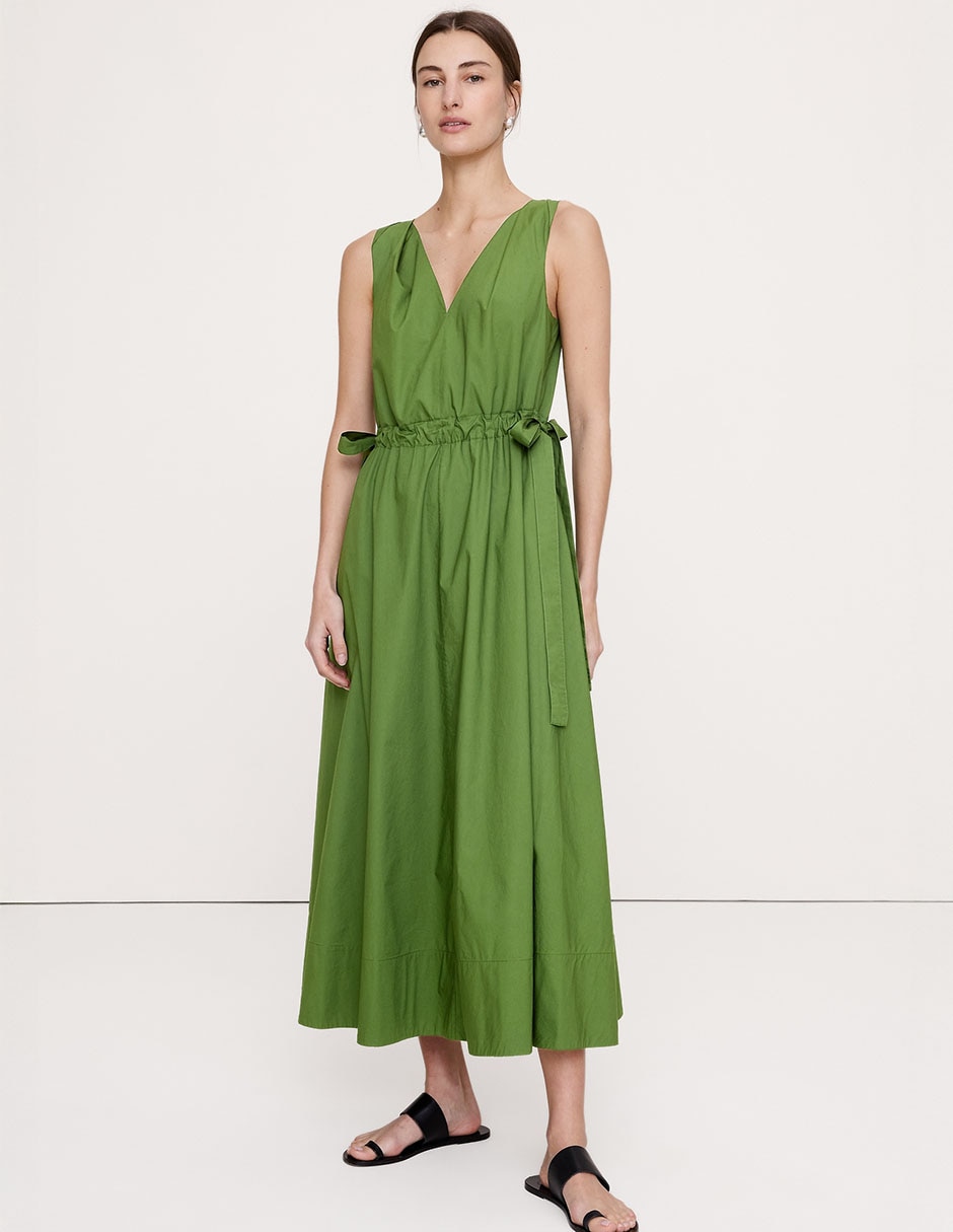 Vestido midi casual para mujer Vestido midi casual para mujer