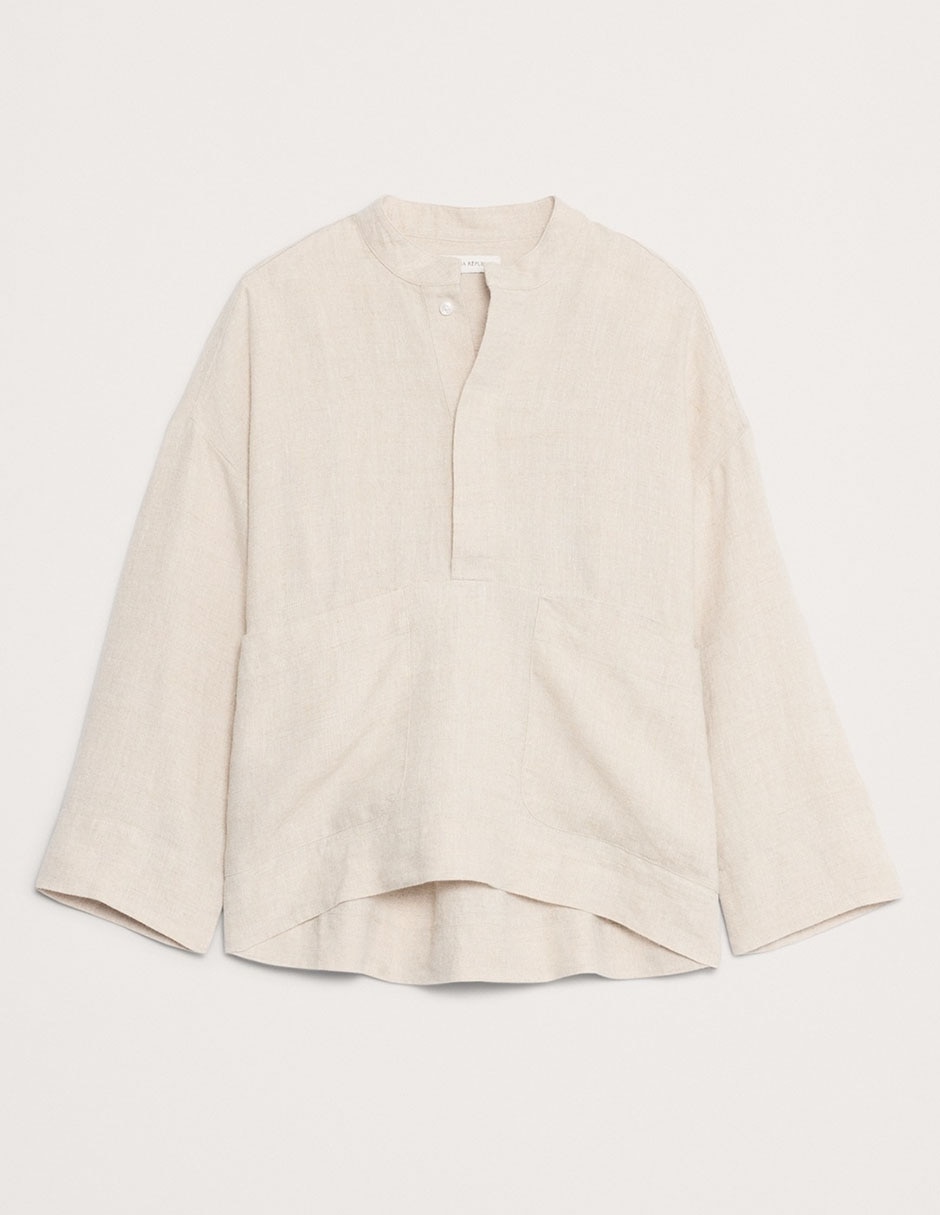 Blusa manga larga para mujer